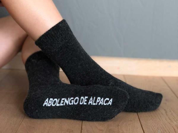 Deine Alpaka Socke